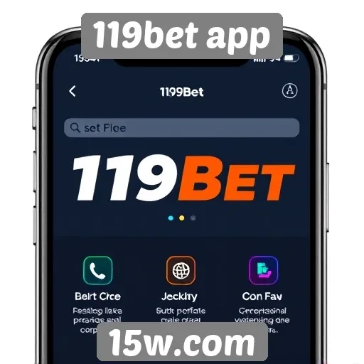 Características do 119bet app para apostas online
